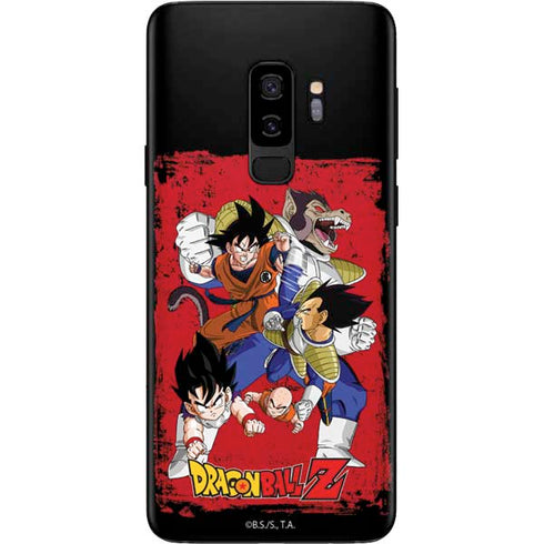 Dragon Ball Z Goku Vs Vegeta Galaxy S9 Plus Skin