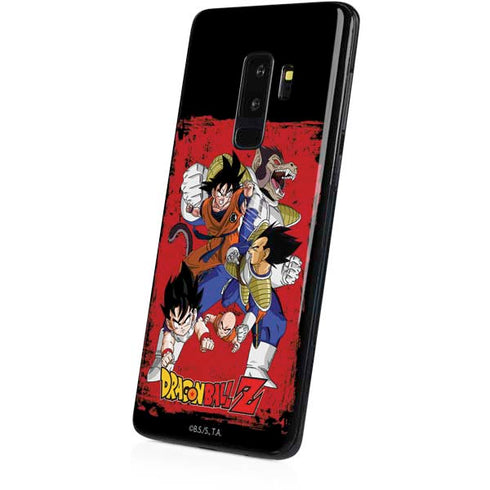 Dragon Ball Z Goku Vs Vegeta Galaxy S9 Plus Skin