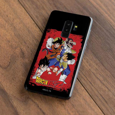 Dragon Ball Z Goku Vs Vegeta Galaxy S9 Plus Skin