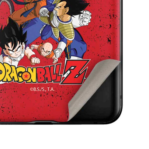 Dragon Ball Z Goku Vs Vegeta Galaxy Z Flip Skin