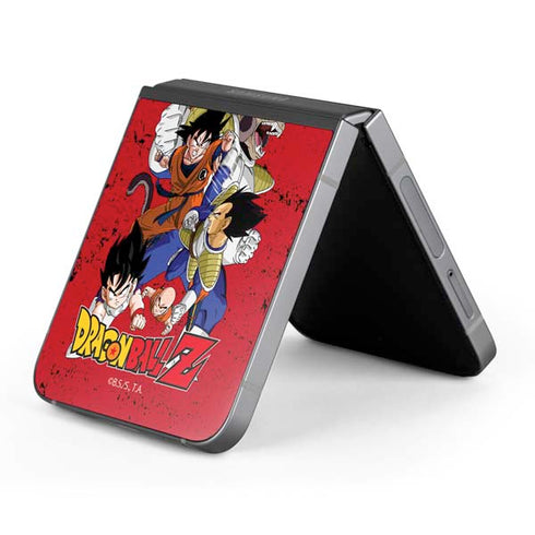 Dragon Ball Z Goku Vs Vegeta Galaxy Z Flip6 Skin