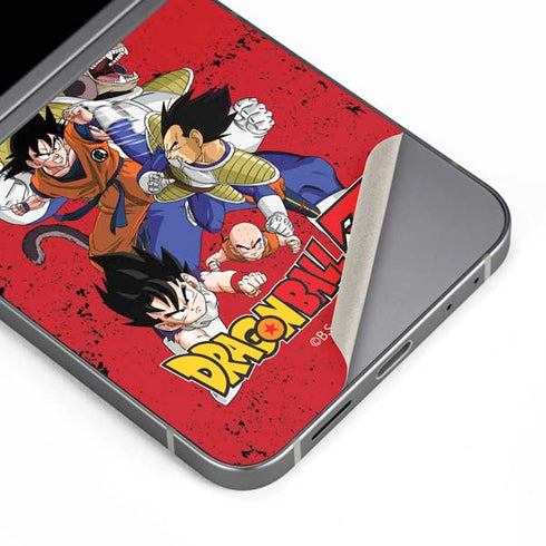 Dragon Ball Z Goku Vs Vegeta Galaxy Z Flip6 Skin