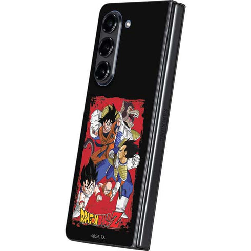 Dragon Ball Z Goku Vs Vegeta Galaxy Z Fold5 5G Skin