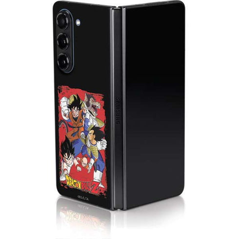 Dragon Ball Z Goku Vs Vegeta Galaxy Z Fold5 5G Skin