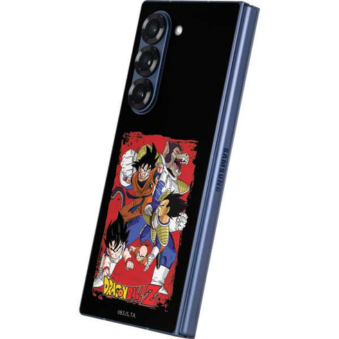 Dragon Ball Z Goku Vs Vegeta Galaxy Z Fold6 Skin