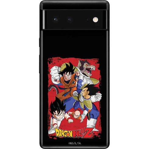 Dragon Ball Z Goku Vs Vegeta Google Pixel 6 Skin
