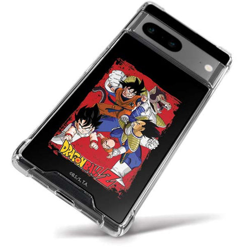 Dragon Ball Z Goku Vs Vegeta Google Pixel 8 Clear Case
