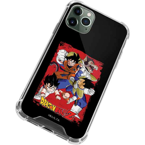 Dragon Ball Z Goku Vs Vegeta iPhone 11 Pro Max Clear Case