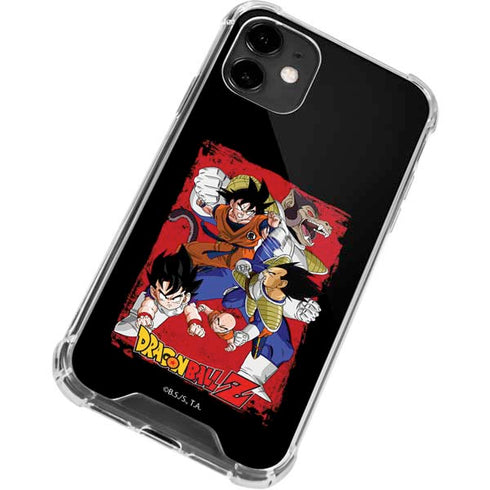 Dragon Ball Z Goku Vs Vegeta iPhone 12 Clear Case