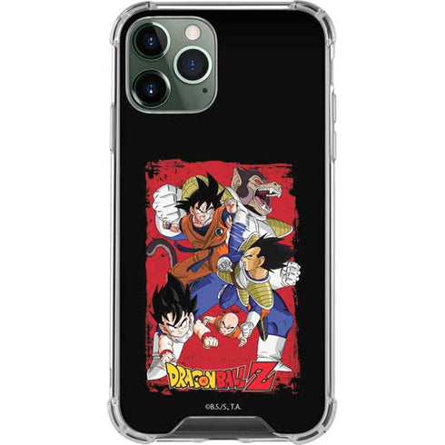 Dragon Ball Z Goku Vs Vegeta iPhone 12 Pro Clear Case