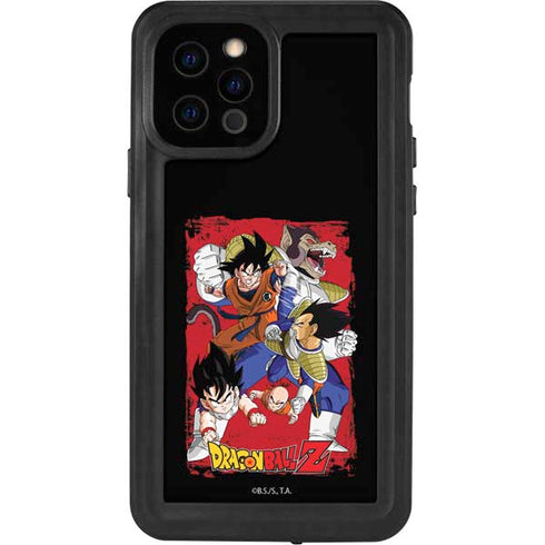 Dragon Ball Z Goku Vs Vegeta iPhone 12 Pro Waterproof Case