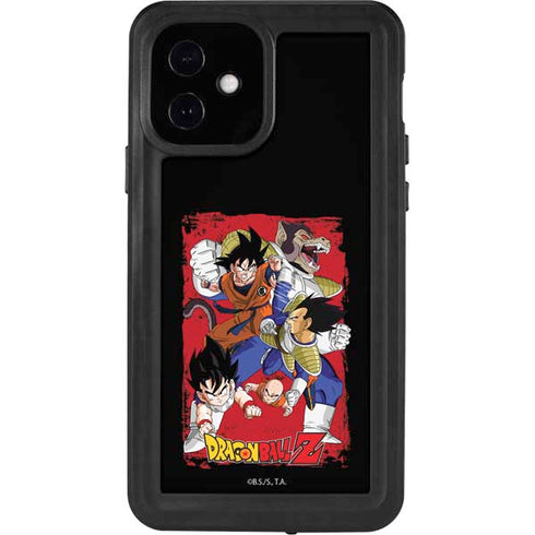Dragon Ball Z Goku Vs Vegeta iPhone 12 Waterproof Case