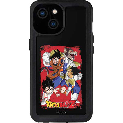 Dragon Ball Z Goku Vs Vegeta iPhone 13 Mini Waterproof Case