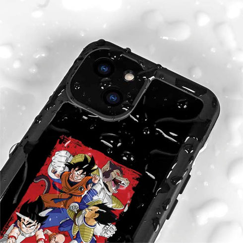 Dragon Ball Z Goku Vs Vegeta iPhone 13 Mini Waterproof Case