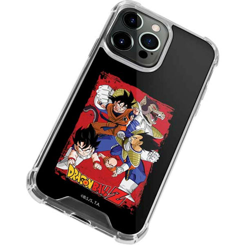 Dragon Ball Z Goku Vs Vegeta iPhone 13 Pro Clear Case