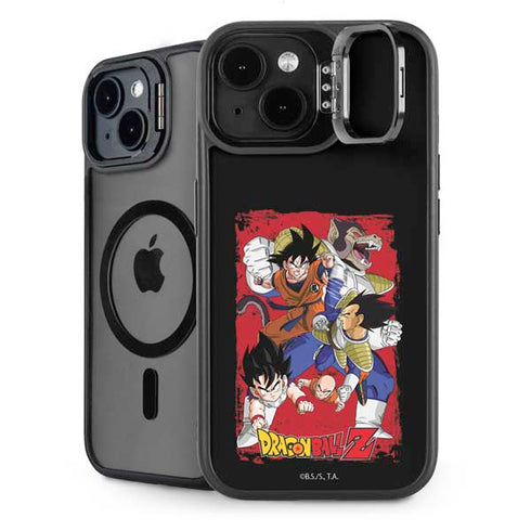 Dragon Ball Z Goku Vs Vegeta iPhone 14 Plus Kickstand Case