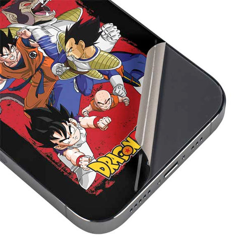 Dragon Ball Z Goku Vs Vegeta iPhone 14 Pro Skin
