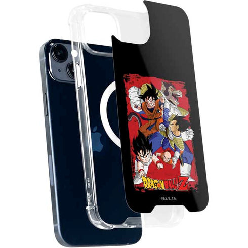 Dragon Ball Z Goku Vs Vegeta iPhone 15 MagSafe Case