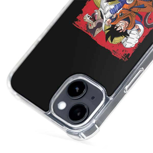 Dragon Ball Z Goku Vs Vegeta iPhone 15 MagSafe Case