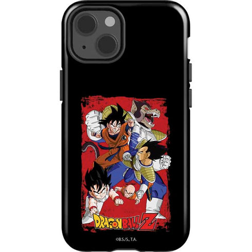 Dragon Ball Z Goku Vs Vegeta iPhone 15 Plus Impact Case