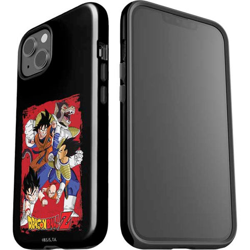 Dragon Ball Z Goku Vs Vegeta iPhone 15 Plus Impact Case