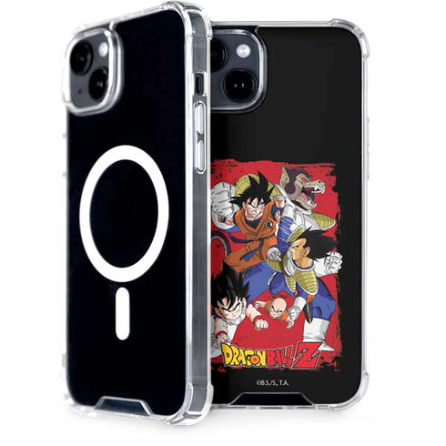 Dragon Ball Z Goku Vs Vegeta iPhone 15 Plus MagSafe Case