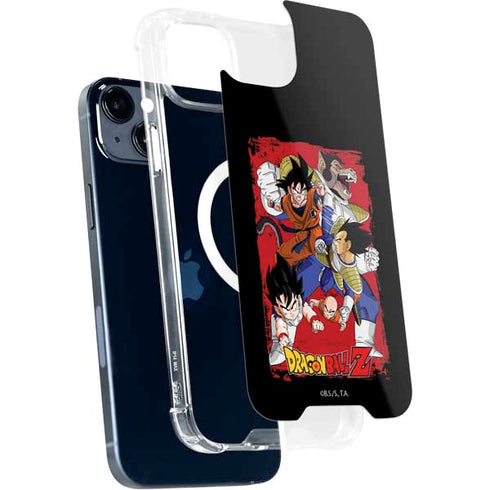 Dragon Ball Z Goku Vs Vegeta iPhone 15 Plus MagSafe Case