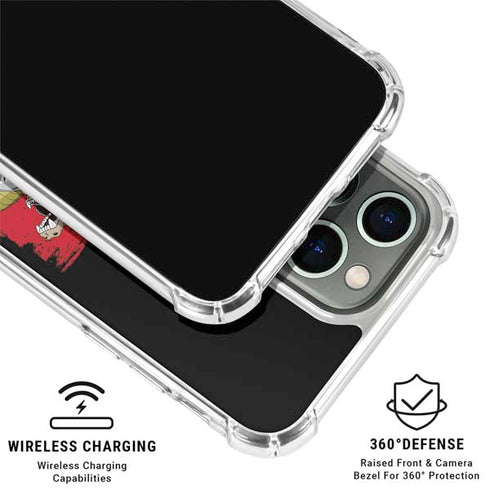Dragon Ball Z Goku Vs Vegeta iPhone 15 Pro Max Clear Case