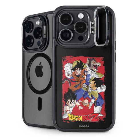 Dragon Ball Z Goku Vs Vegeta iPhone 15 Pro Max Kickstand Case