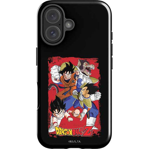 Dragon Ball Z Goku Vs Vegeta iPhone 16 Plus Impact Case