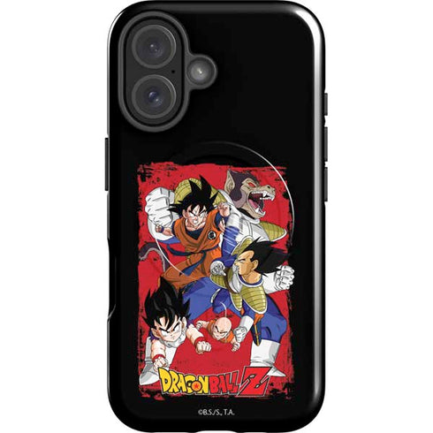 Dragon Ball Z Goku Vs Vegeta iPhone 16 Plus Magsafe Impact Case