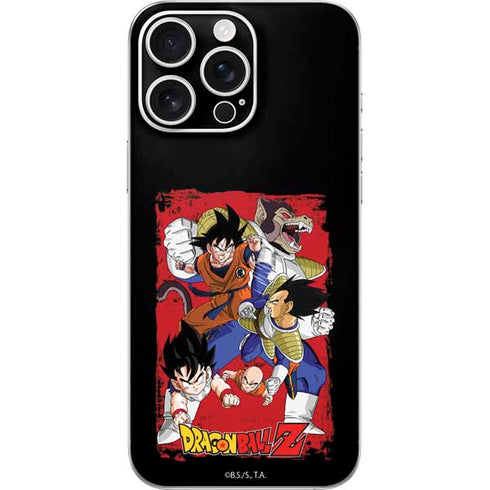 Dragon Ball Z Goku Vs Vegeta iPhone 16 Pro Max Skin