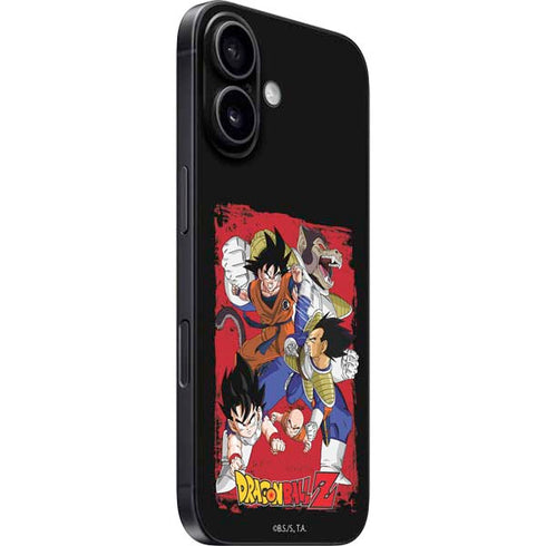 Dragon Ball Z Goku Vs Vegeta iPhone 16 Skin