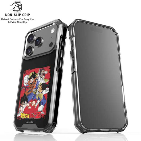 Dragon Ball Z Goku Vs Vegeta iPhone 18 Pro Clear Case