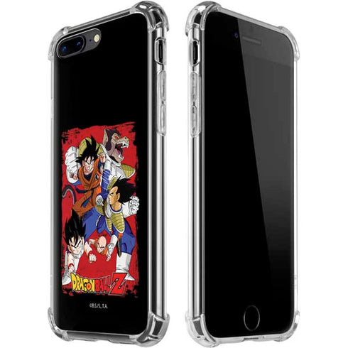 Dragon Ball Z Goku Vs Vegeta iPhone 7/8 Plus Clear Case