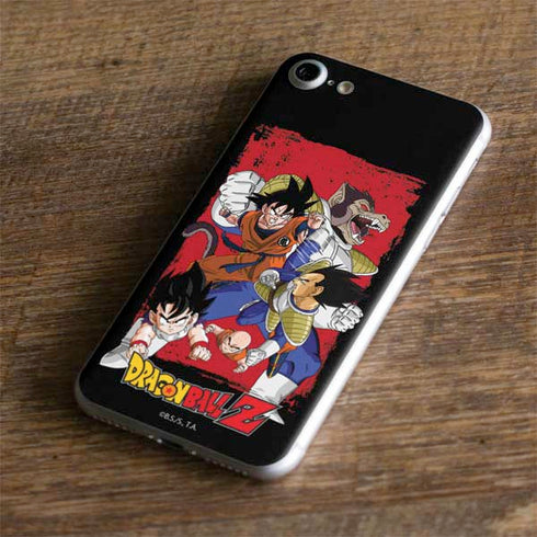 Dragon Ball Z Goku Vs Vegeta iPhone 8 Skin