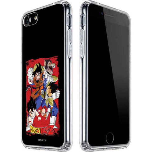 Dragon Ball Z Goku Vs Vegeta iPhone SE (2nd & 3rd Gen) Clear Case