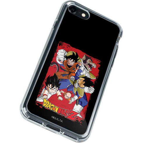 Dragon Ball Z Goku Vs Vegeta iPhone SE (2nd & 3rd Gen) Clear Case
