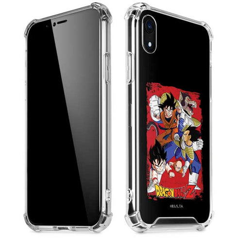 Dragon Ball Z Goku Vs Vegeta iPhone XR Clear Case