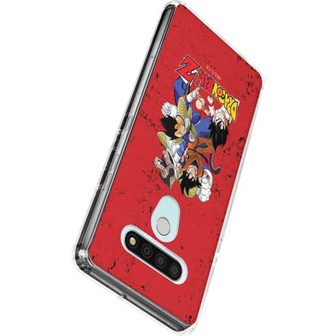 Dragon Ball Z Goku Vs Vegeta LG Stylo 6 Clear Case