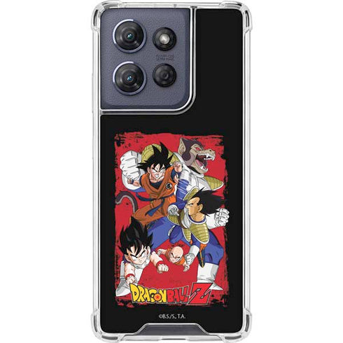 Dragon Ball Z Goku Vs Vegeta Moto G Stylus 5G (2025) Clear Case