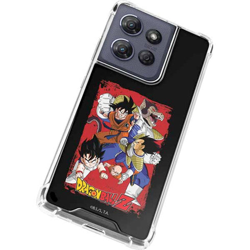 Dragon Ball Z Goku Vs Vegeta Moto G Stylus 5G (2025) Clear Case
