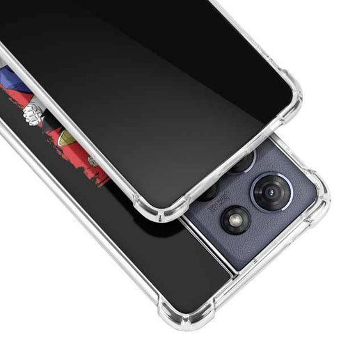 Dragon Ball Z Goku Vs Vegeta Moto G Stylus 5G (2025) Clear Case