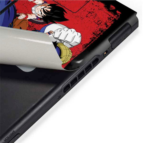Dragon Ball Z Goku Vs Vegeta Nintendo Switch Bundle Skin