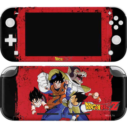 Dragon Ball Z Goku Vs Vegeta Nintendo Switch Lite Skin