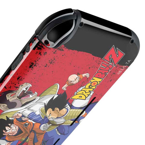 Dragon Ball Z Goku Vs Vegeta Nintendo Switch Lite Skin