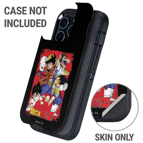 Dragon Ball Z Goku Vs Vegeta Otterbox Defender iPhone Skin