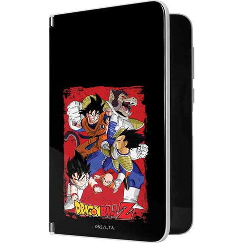 Dragon Ball Z Goku Vs Vegeta Surface Duo Skin