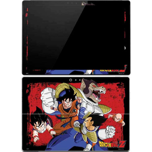 Dragon Ball Z Goku Vs Vegeta Surface Pro 4 Skin