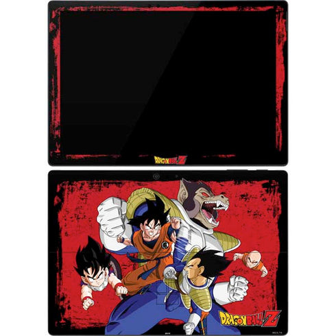 Dragon Ball Z Goku Vs Vegeta Surface Pro 7 Skin